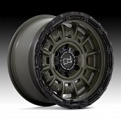 Black Rhino Legion Olive Drab Green Custom Truck Wheels